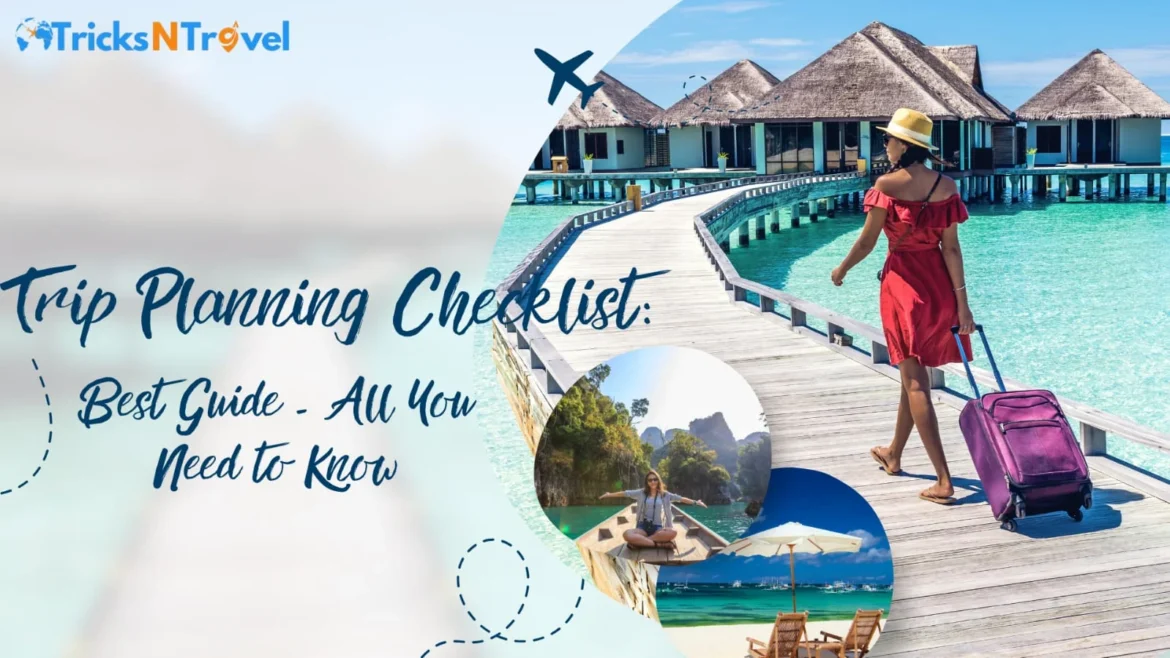 trip planning checklist